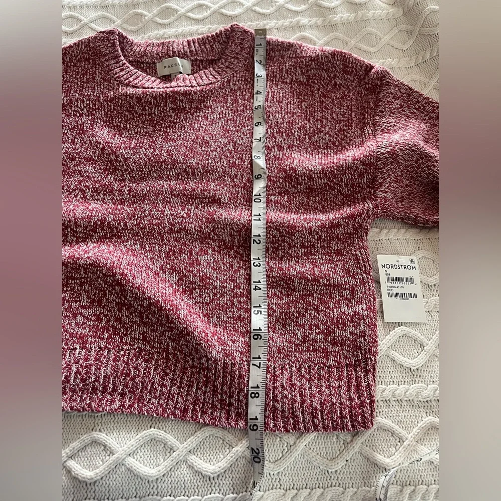 New! Pacsun Mauve Knit Long Sleeve Knit Sweater Women’s size Small - Picture 9 of 12